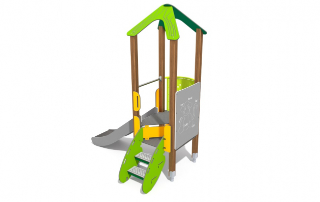 Playtime - bezpieczne place zabaw - Wieża Eco Mini