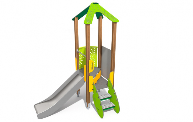Playtime - bezpieczne place zabaw - Wieża Eco Mini